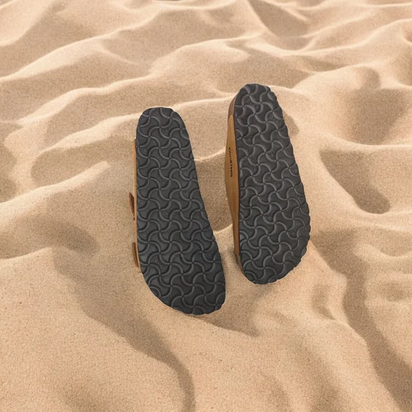 Birkenstock Arizona Mink Narrow Two-Strap Sandals - Picture 5 of 6